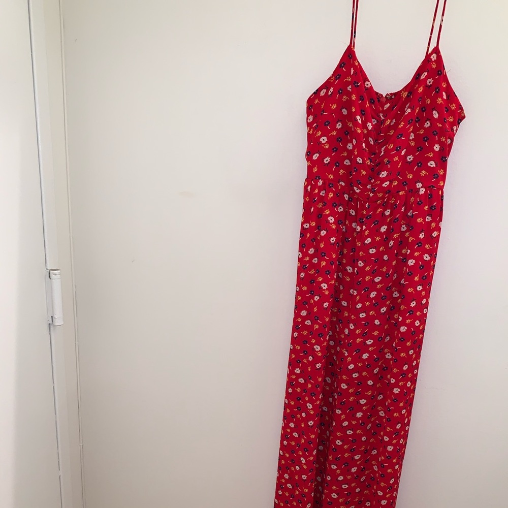 Madewell Red sleeveless Pantsuit